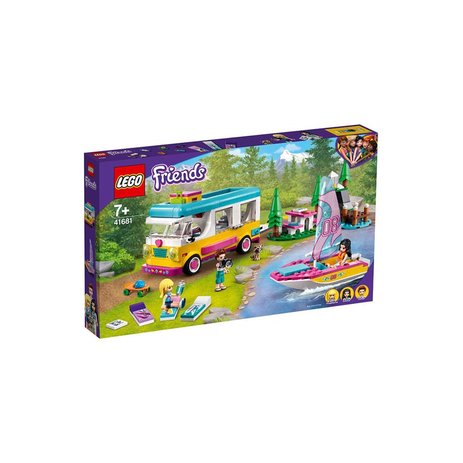 Lego Friends Orman Karavanı ve Teknesi 