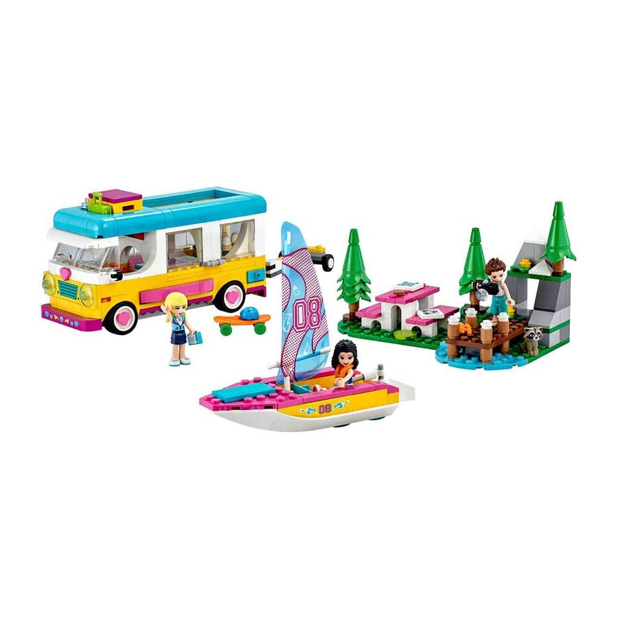 Lego Friends Orman Karavanı ve Teknesi 