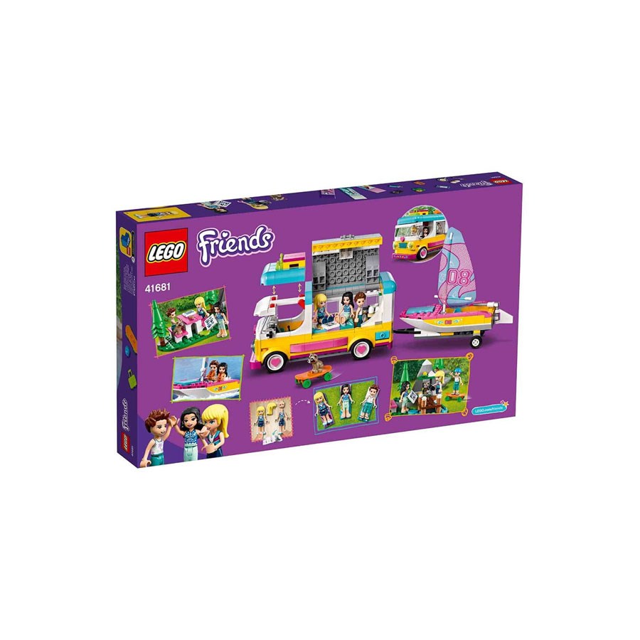 Lego Friends Orman Karavanı ve Teknesi 