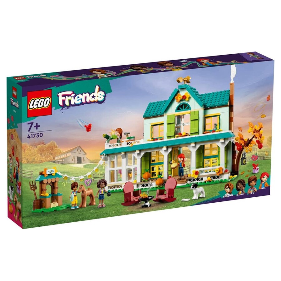 Bu LEGO® Friends Autumn’un Evi (41730) ile 7 yaş v 