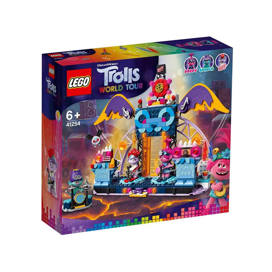 Lego Trolls Volkanik Rock Şehri Konseri 41254 