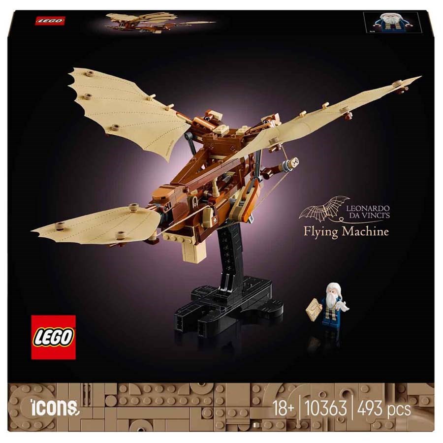 Lego Icon Leonardo Da Vinci Uçan Makine 