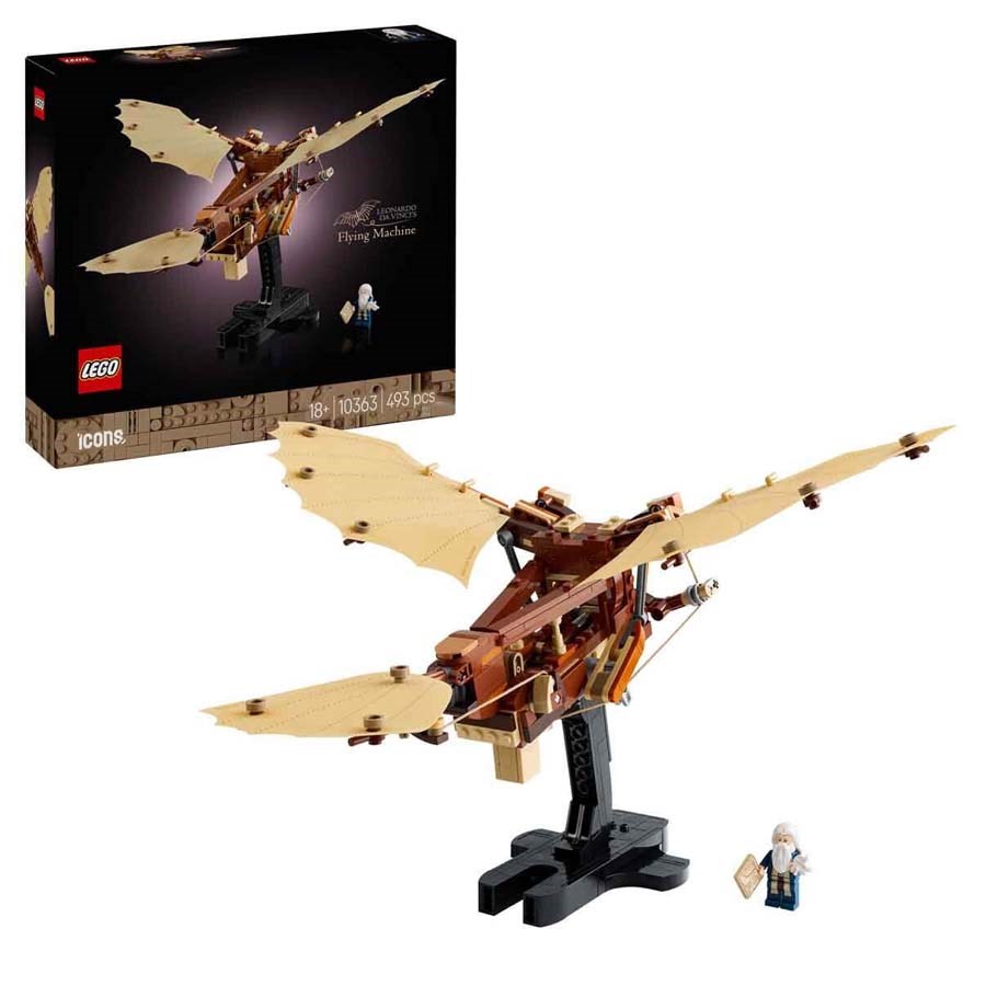 Lego Icon Leonardo Da Vinci Uçan Makine 