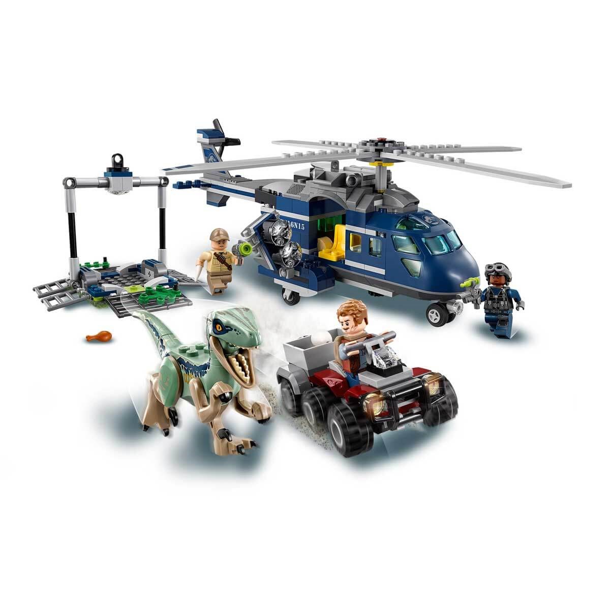 Lego Jurassic World Blue'nun Helikopter Takibi 75928 