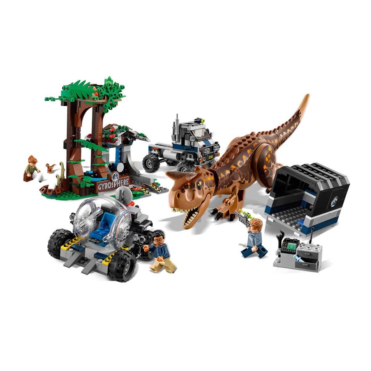 Lego Jurassic World Carnotaurus Jirosfer Kaçışı 75929 