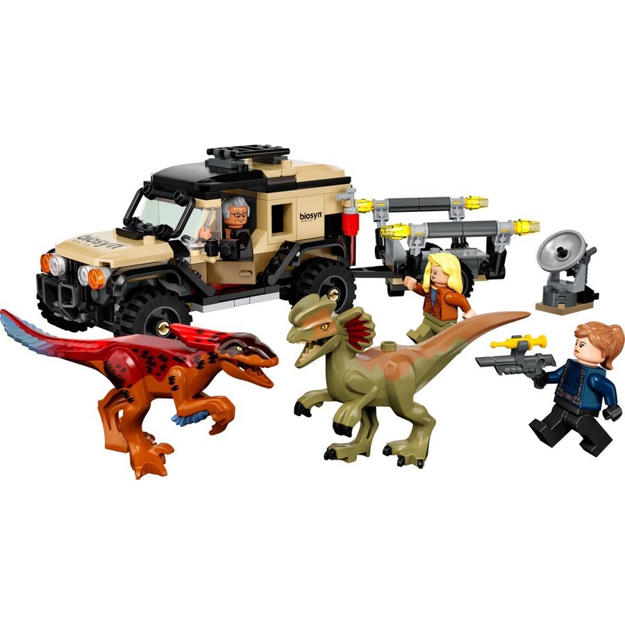 Lego Jurassic World Pyroraptor ve Dilophosaurus 