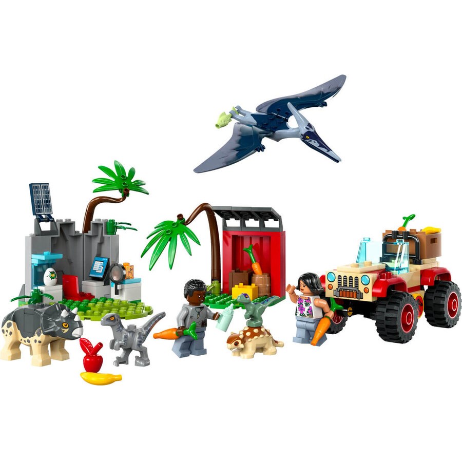 Lego Jurassic World Yavru Dinozor Kurtarma Merkezi 