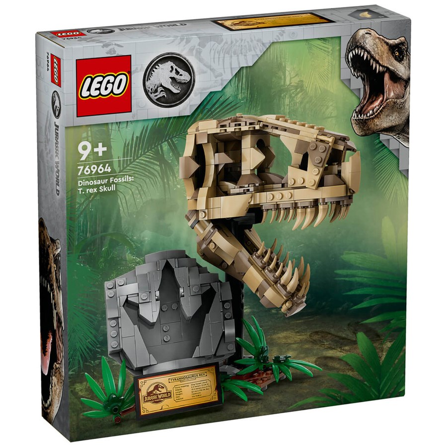 Lego Jurassic World Dinozor Fosilleri: T. rex Kafa 