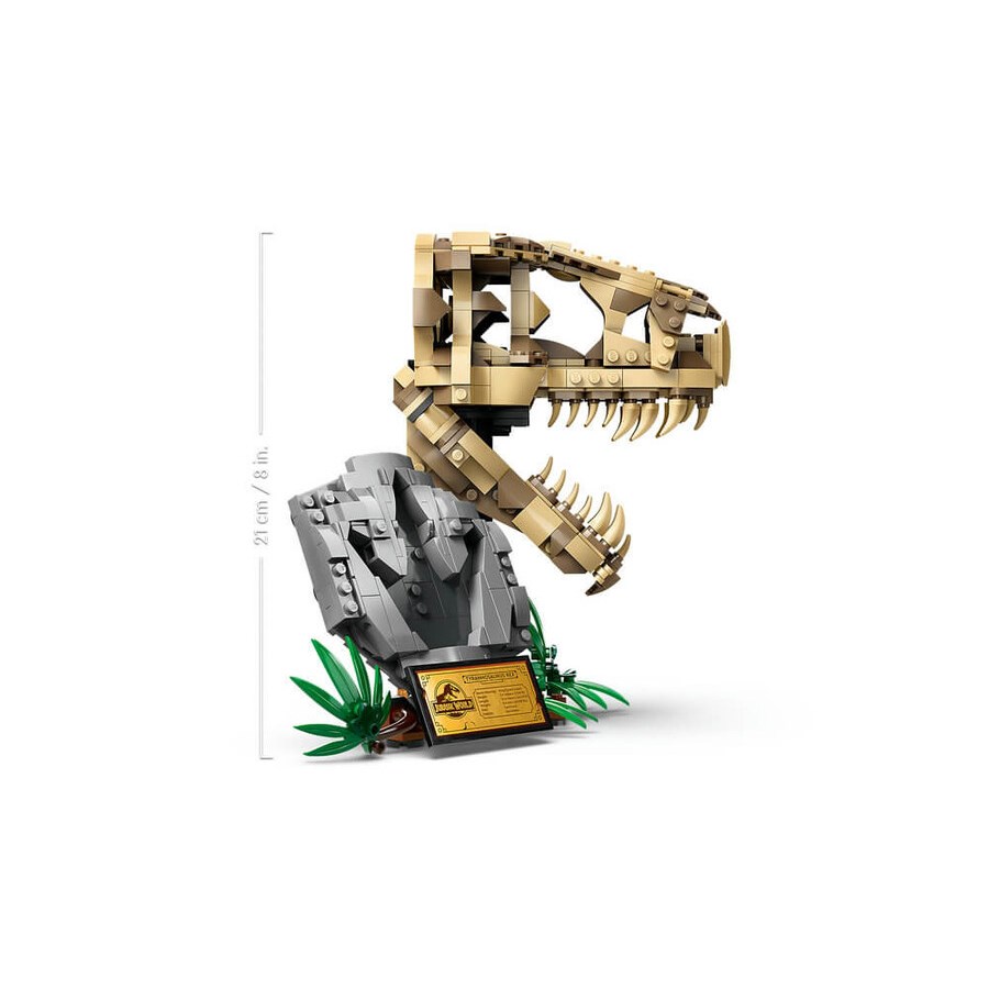 Lego Jurassic World Dinozor Fosilleri: T. rex Kafa 