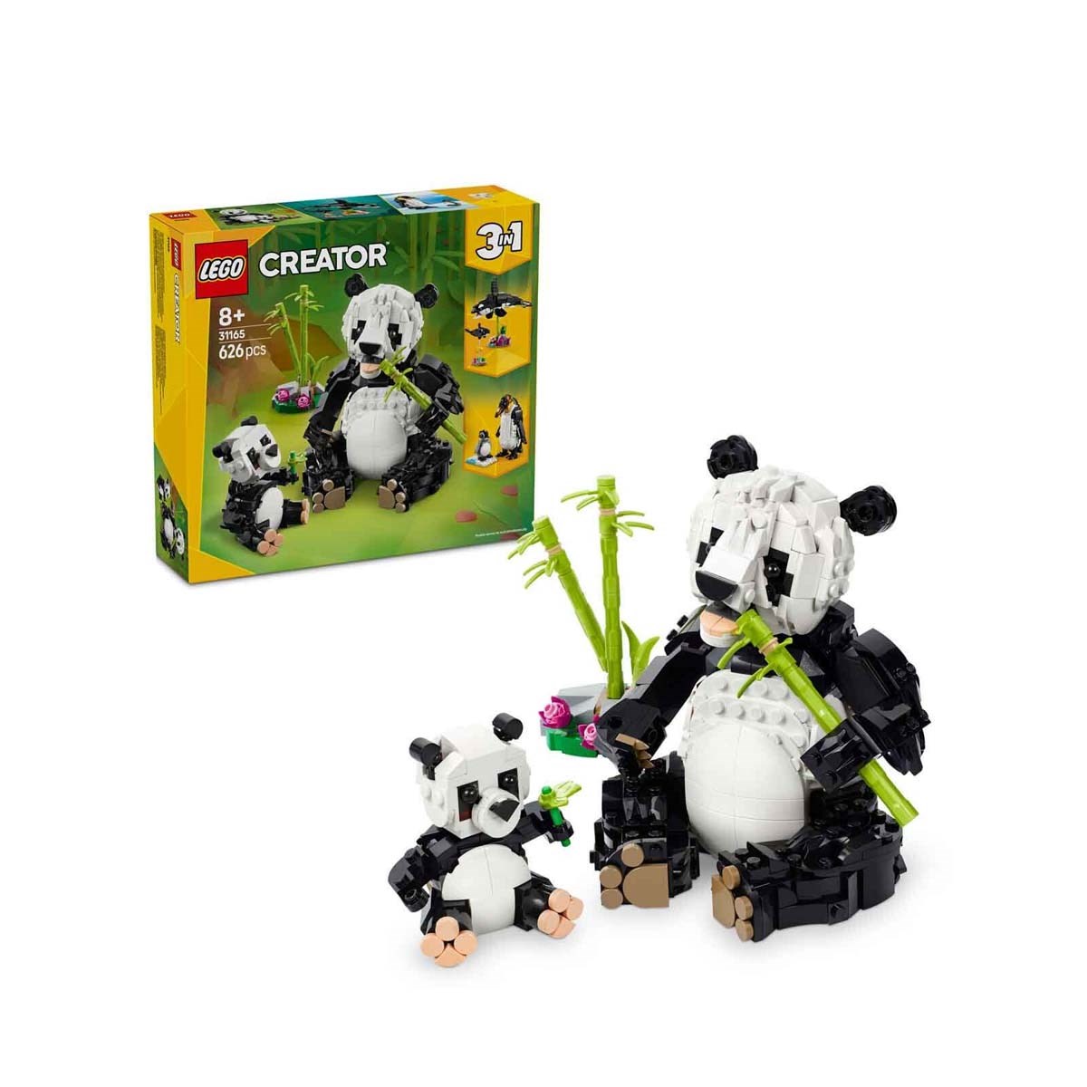 Lego Creator Panda Ailesi 