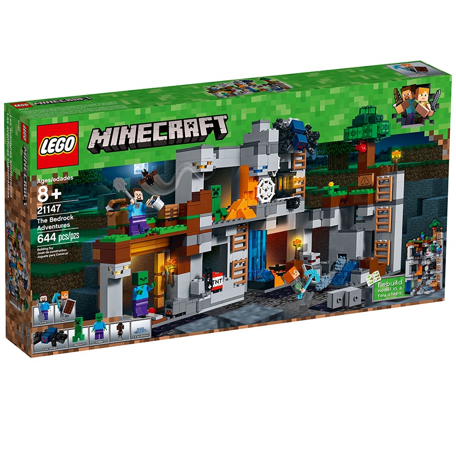 Lego Minecraft Bedrock Maceraları 21147 