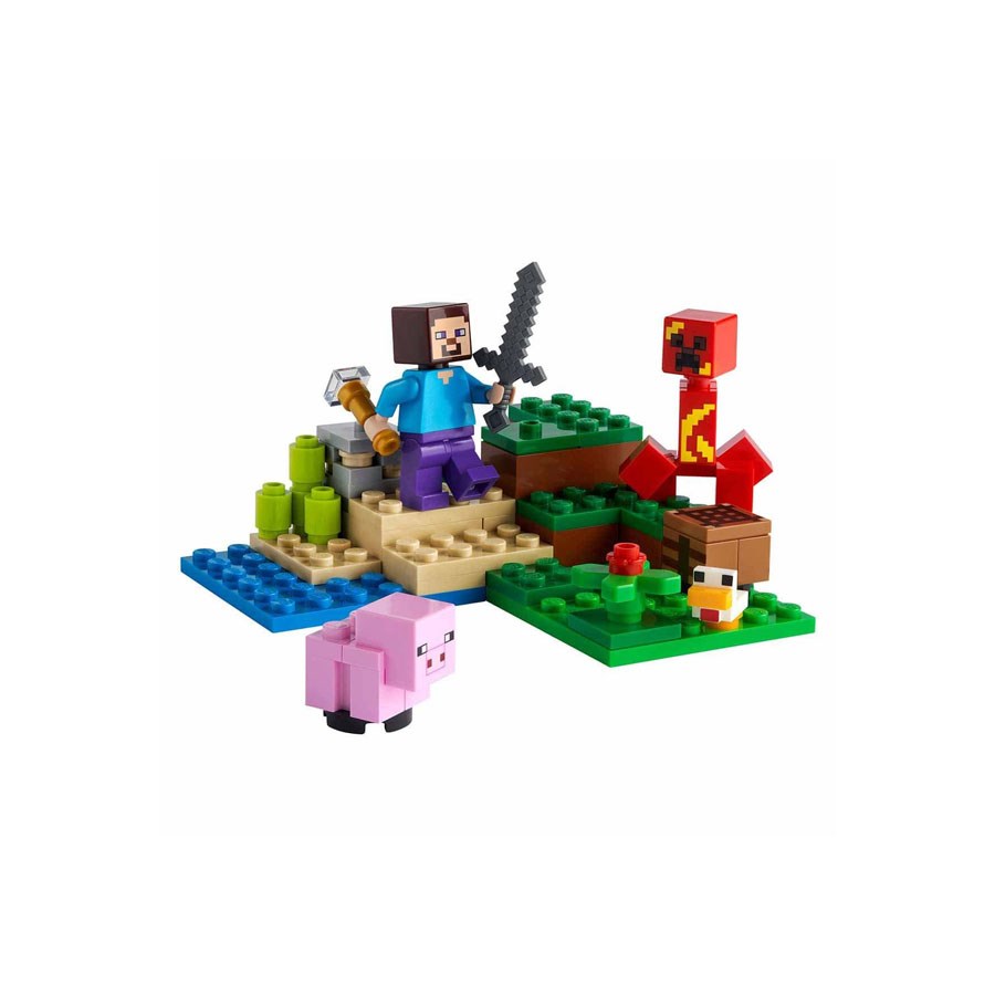 Lego Minecraft Creeper Pususu 