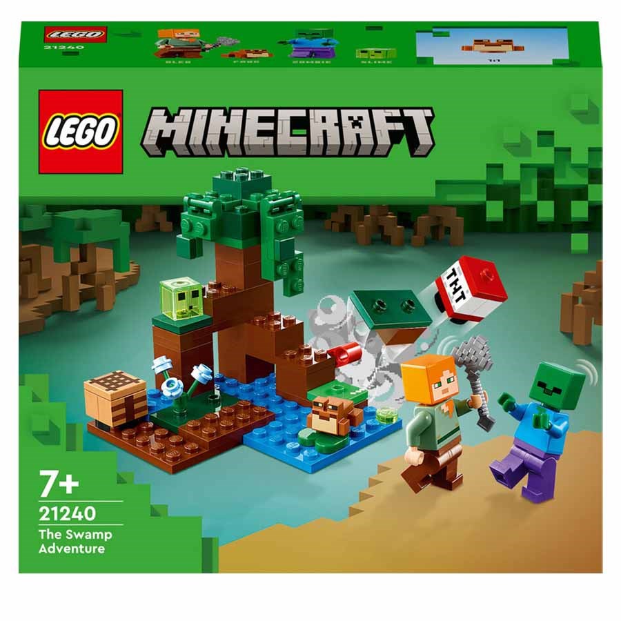 Lego Minecraft Bataklık Macerası 21240 