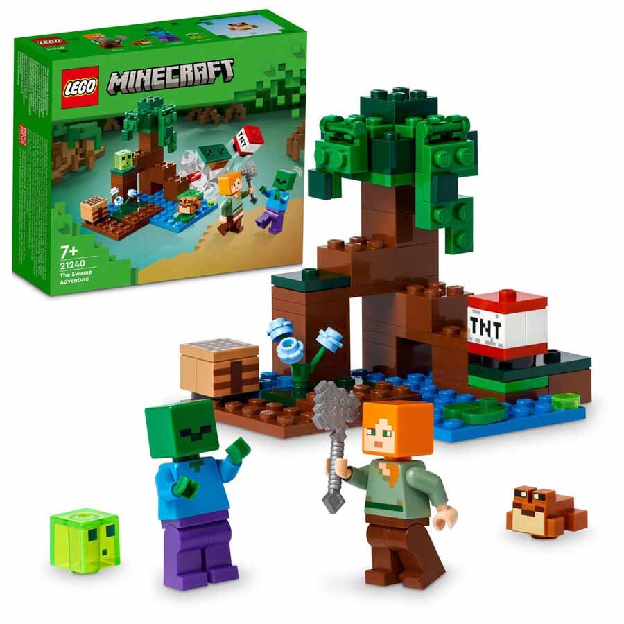 Lego Minecraft Bataklık Macerası 21240 