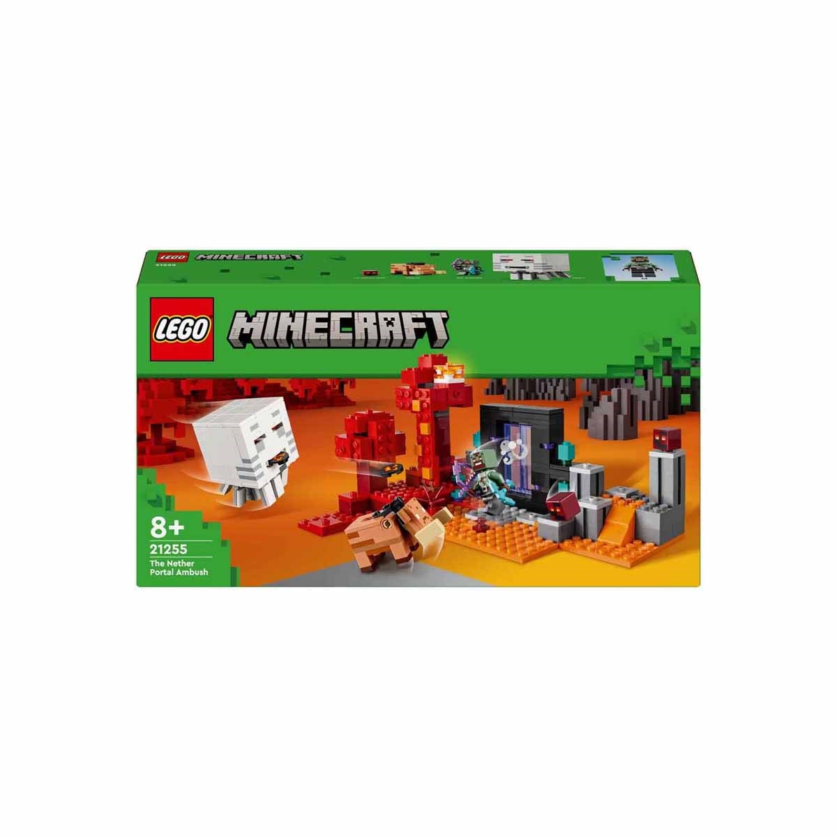 Lego Minecraf Nether Geçidi Pususu 