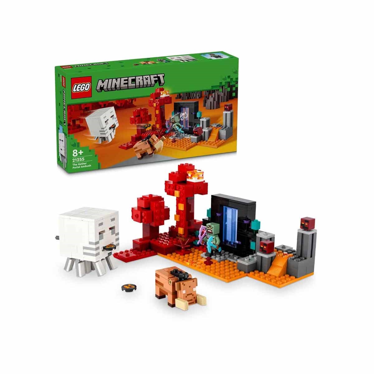 Lego Minecraf Nether Geçidi Pususu 