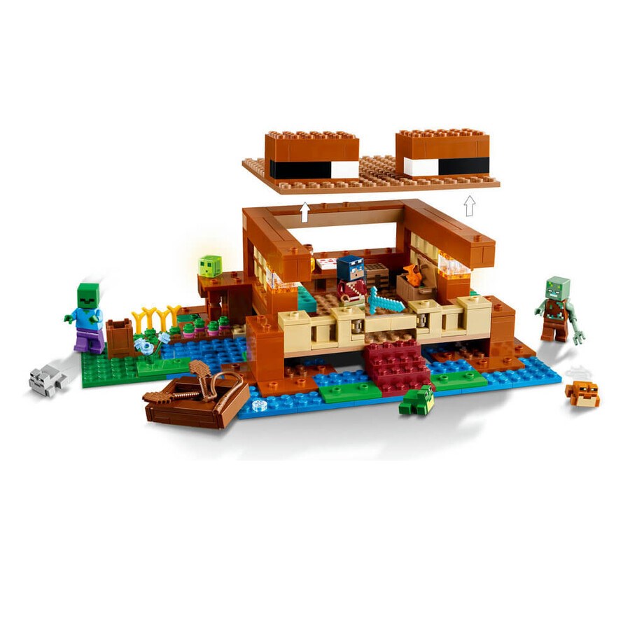 Lego Minecraft Kurbağa Evi 