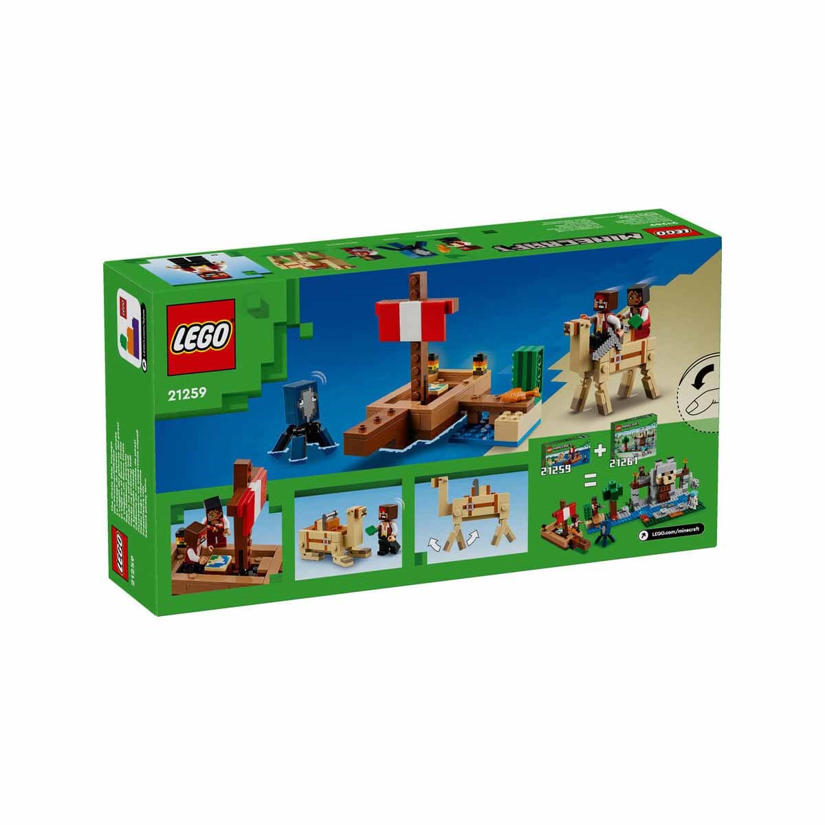 Lego Minecraft Korsan Gemisi Yolculuğu 