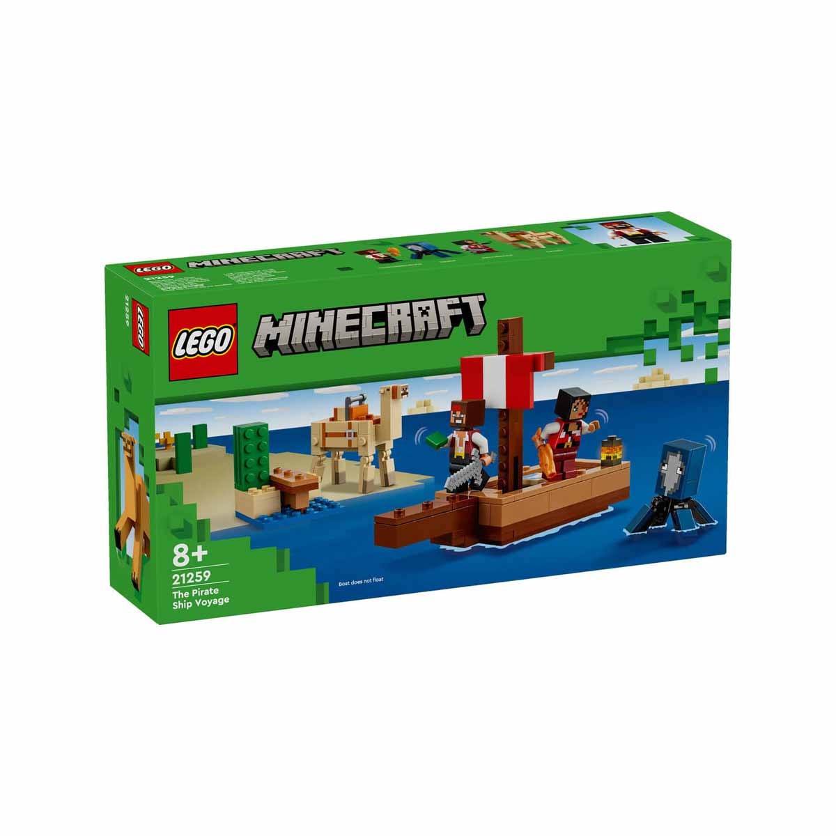 Lego Minecraft Korsan Gemisi Yolculuğu 