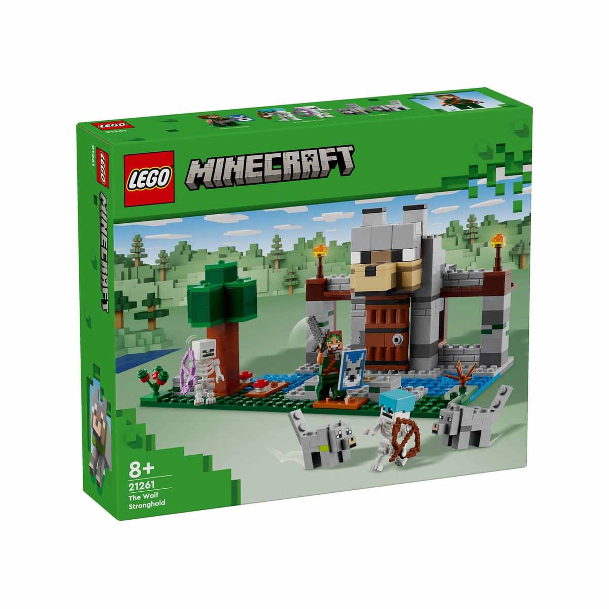 Lego Minecraft Kurt Kalesi 