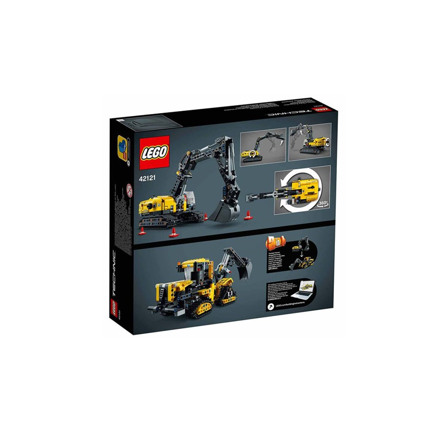 Lego Technic Ağır Yük Ekskavatörü 42121 