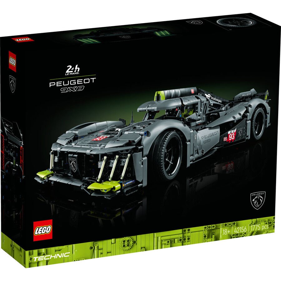 Lego Technic PEUGEOT 9X8 24H Le Mans Hybrid Hyper 