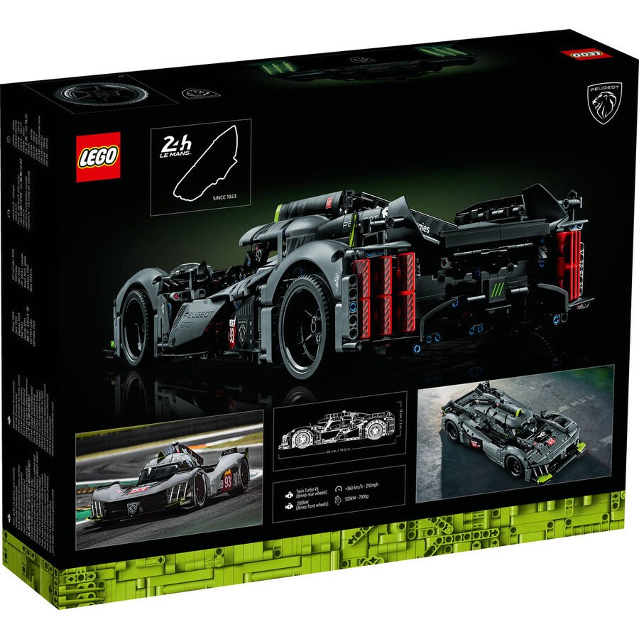 Lego Technic PEUGEOT 9X8 24H Le Mans Hybrid Hyper 