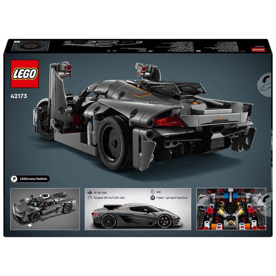 Lego Technic Koenigsegg Jesko Absolut Gri Araba 