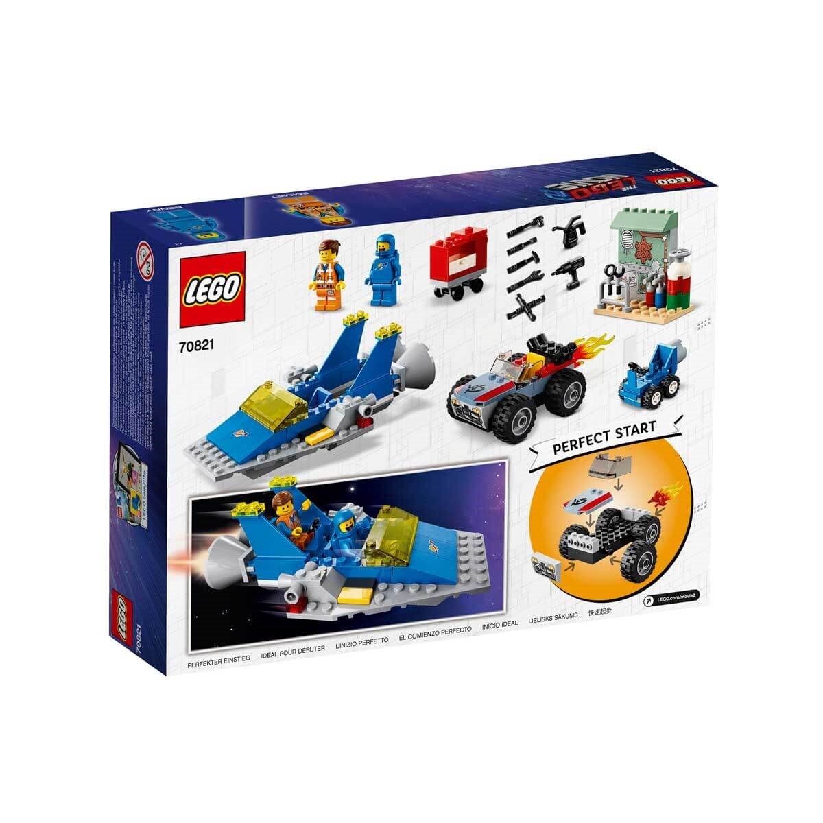 Lego Movie 2 Emmet ve Benny'nin ‘Yapım ve Tamirat' Atölyesi 70821 