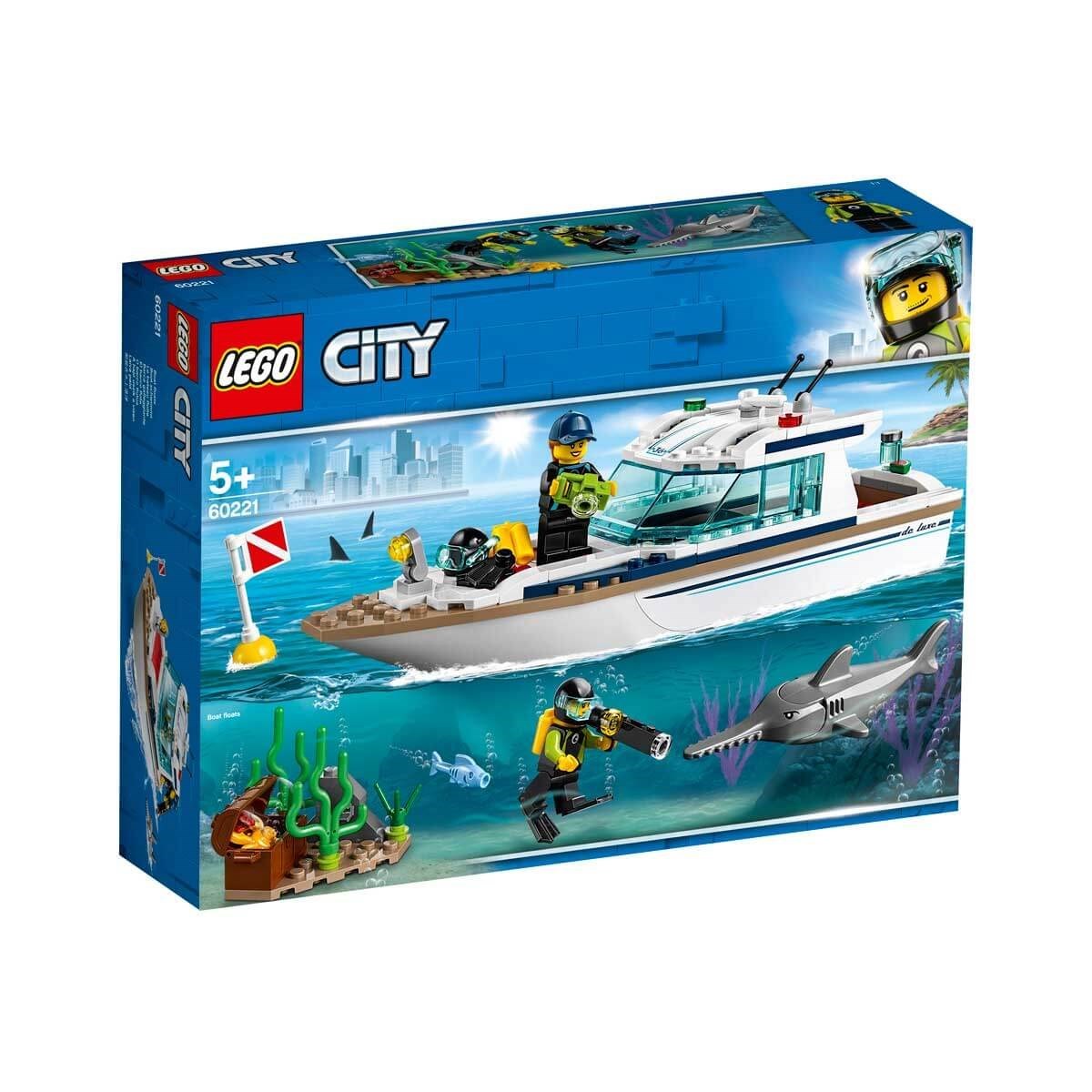 Lego City Dalış Yatı 60221 