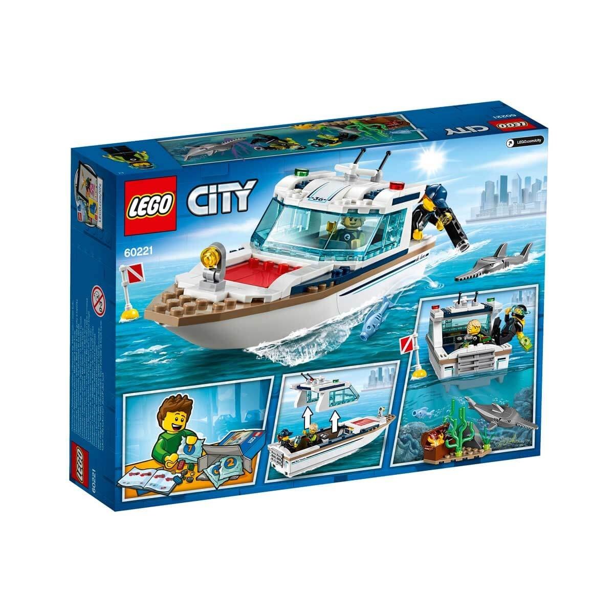 Lego City Dalış Yatı 60221 