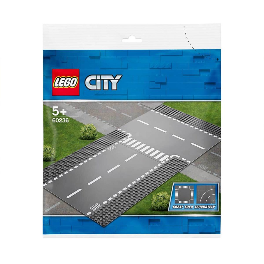 Lego City Supplementary Düz ve T Kavşak 