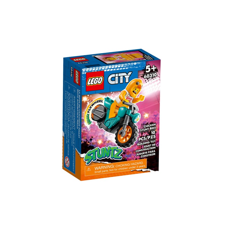 Lego City Tavuk Gösteri Motosikleti 