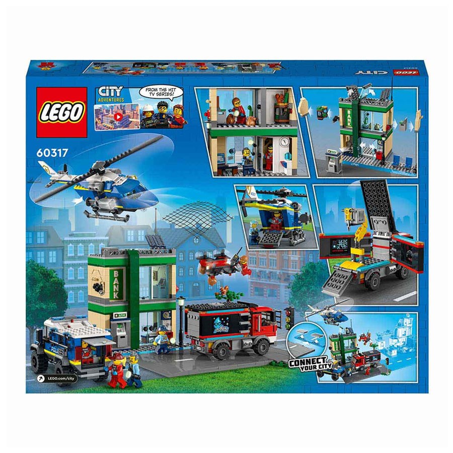 Lego City Bankada Polis Takibi 