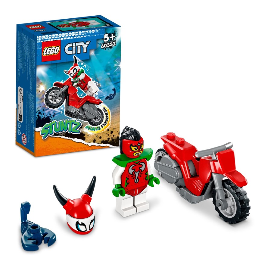 Lego City Korkusuz Akrep Gösteri Motosikleti  