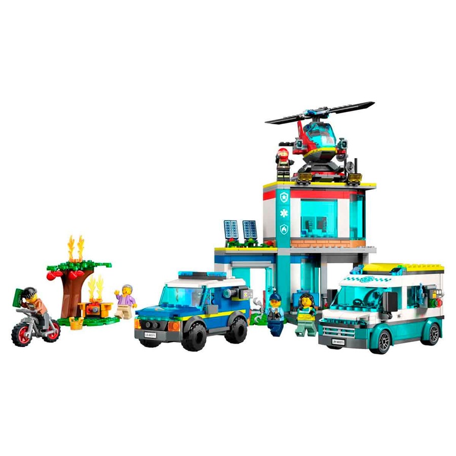 Lego City Acil Durum Araçları Merkezi 60371 