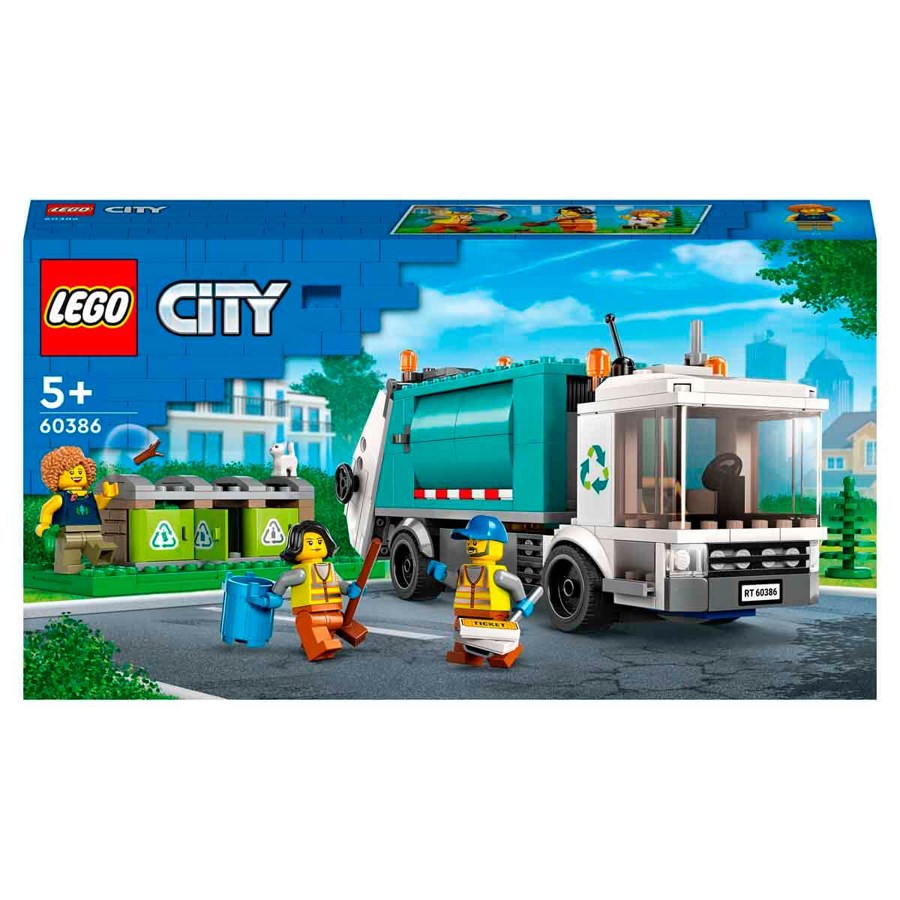 Lego City Geri Dönüşüm Kamyonu 60386 