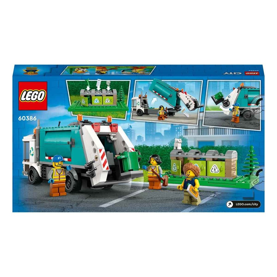 Lego City Geri Dönüşüm Kamyonu 60386 