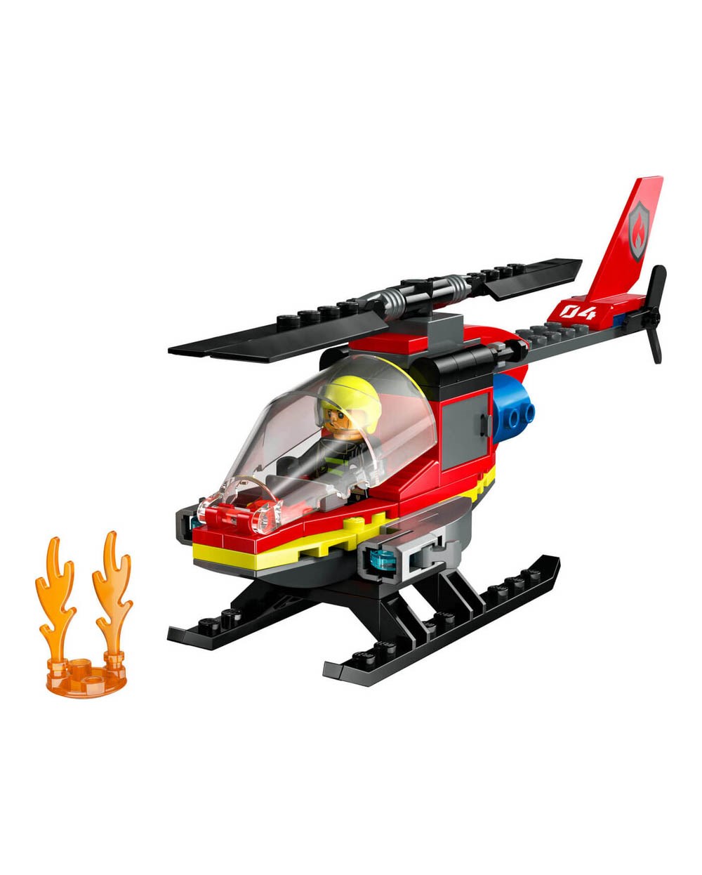 Lego City İtfaiye Kurtarma Helikopteri 60411 