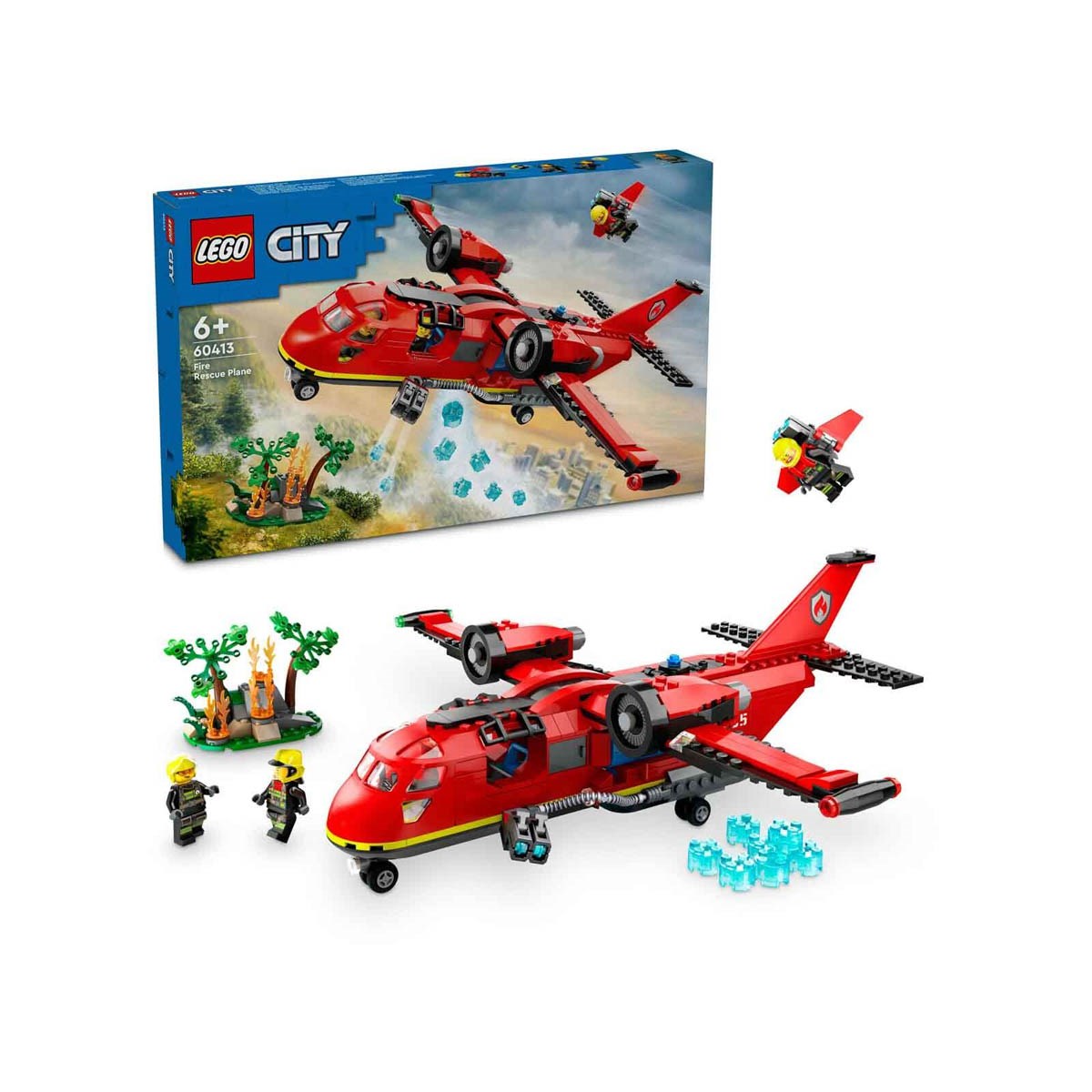 Lego City İtfaiye Kurtarma Uçağı 