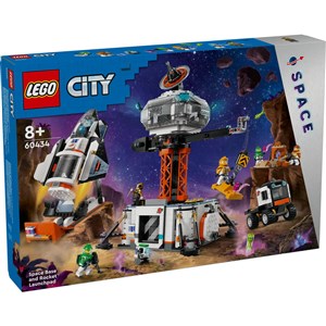 Lego City Uzay Üssü ve Roket Fırlatma Rampası