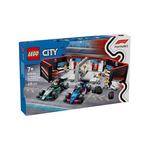 Lego City F1 Garaj AMG ve Alpine