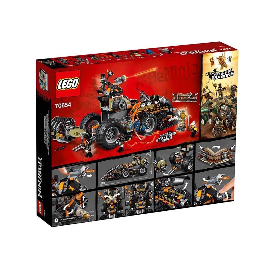 Lego Ninjago Dieselnaut 70654 