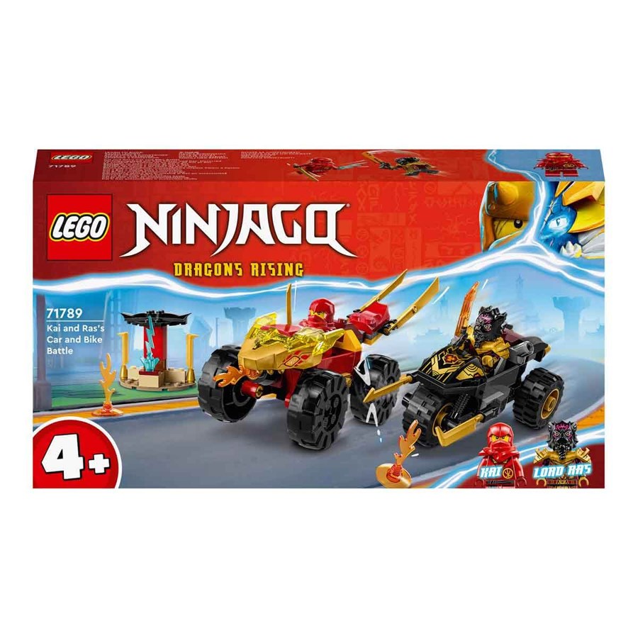 Lego Ninjago Kai ve Ras ın Araba ve Motosiklet Sav 