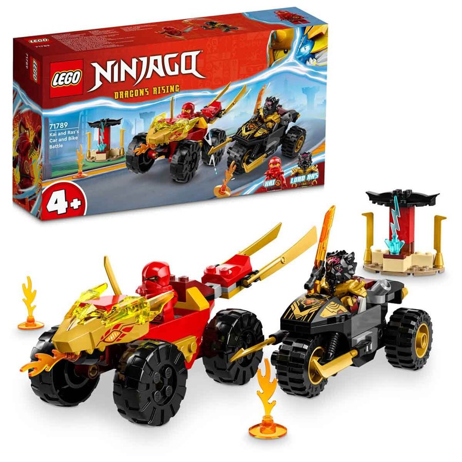 Lego Ninjago Kai ve Ras ın Araba ve Motosiklet Sav 