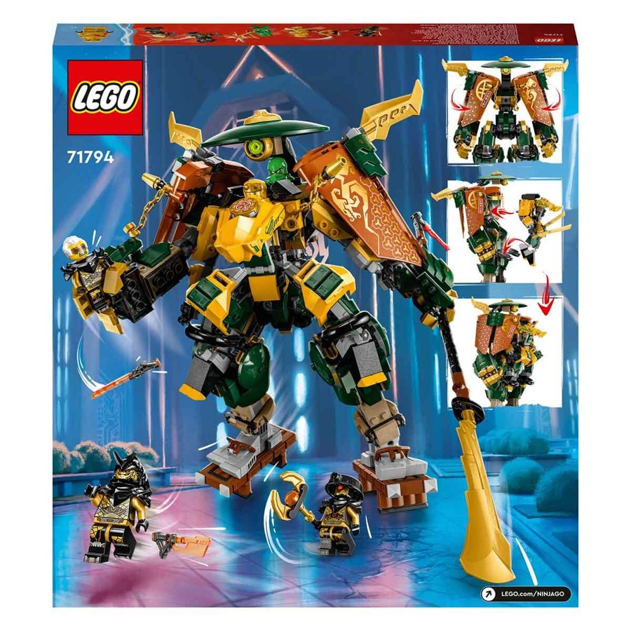 Lego Ninjago Lloyd ve Arin in Ninja Ekibi Robotlar 