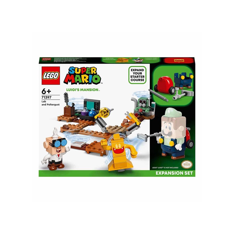 Lego Super Mario Luigi's Mansion Laboratuvar 