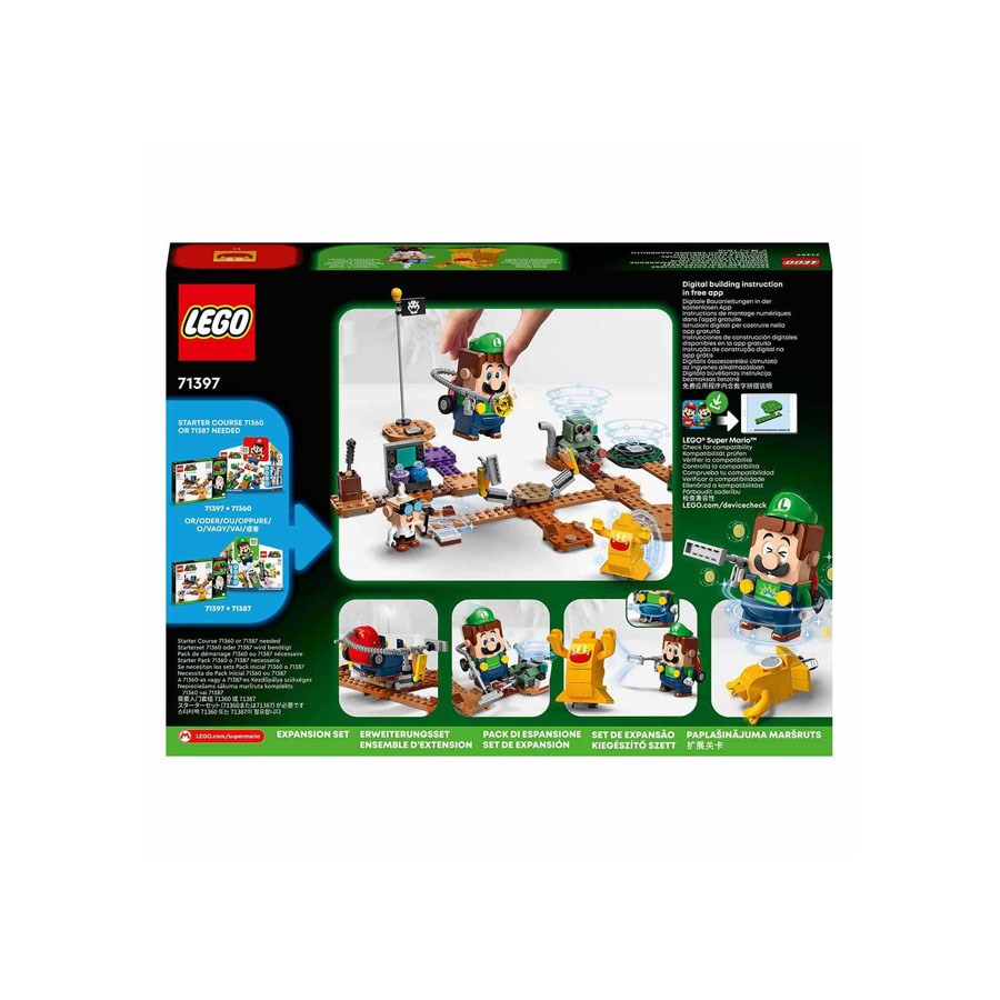 Lego Super Mario Luigi's Mansion Laboratuvar 