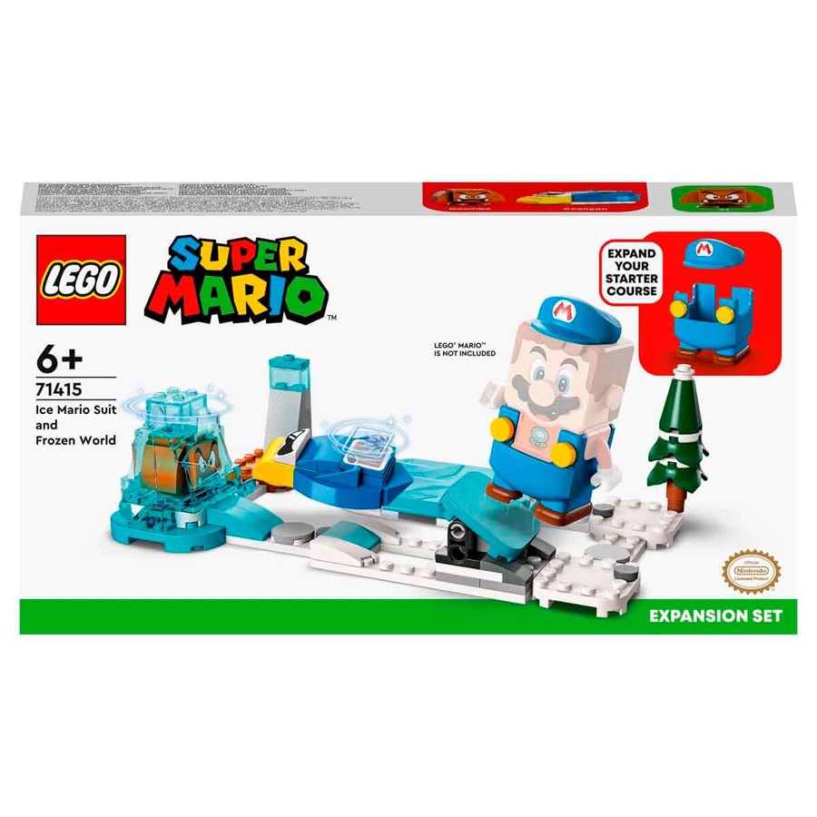 Lego Super Mario Ice Kostümü ve Frozen World 