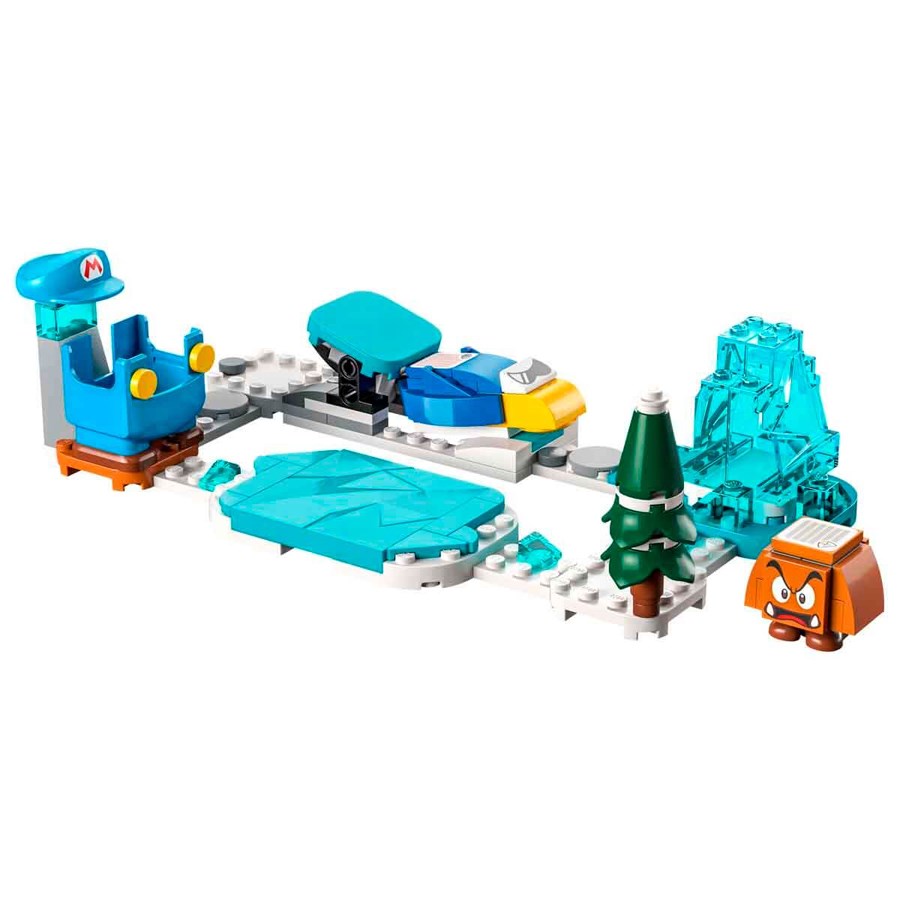 Lego Super Mario Ice Kostümü ve Frozen World 